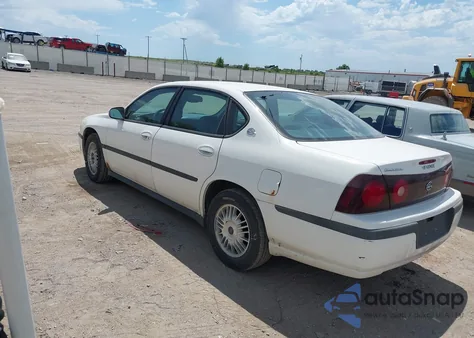 2001 Chevrolet Impala из США, поврежденный, VIN 2G1WF55E119202159